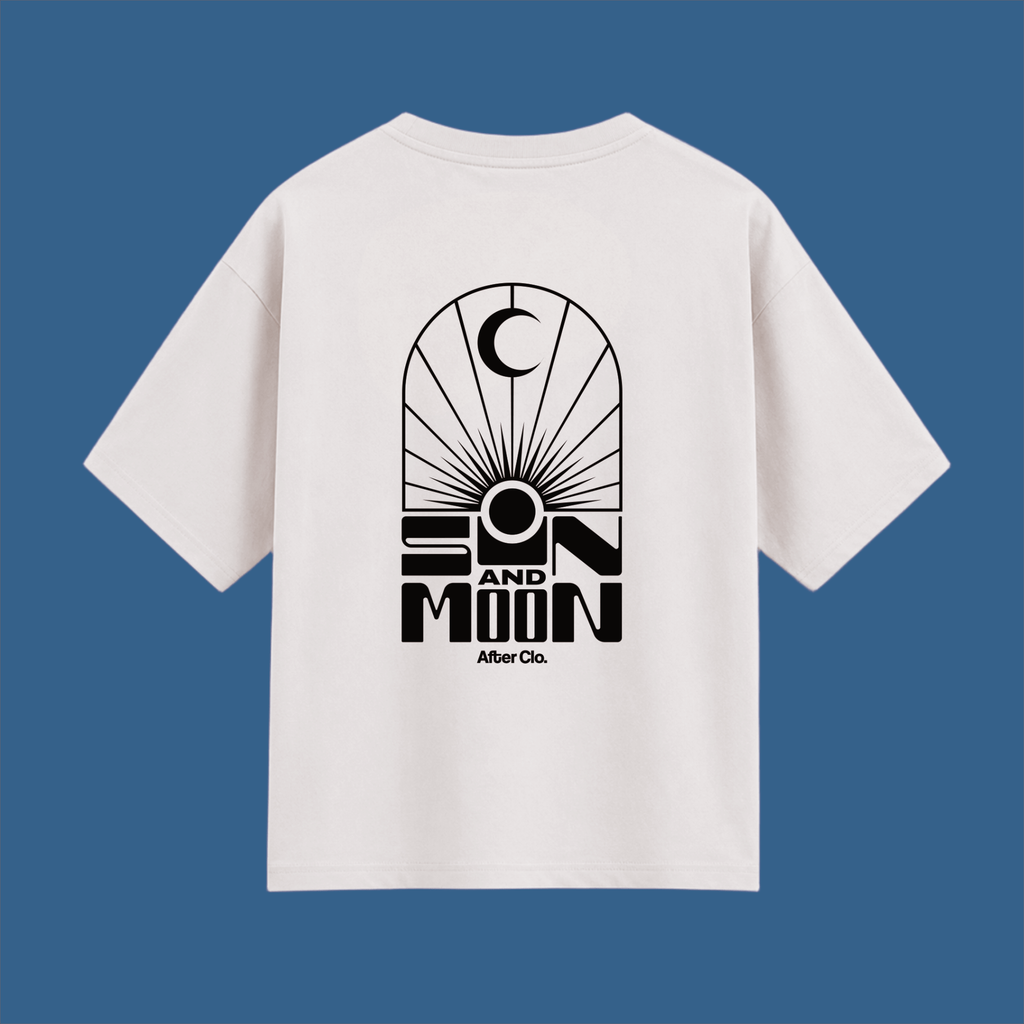Remera Sun&Moon Blanco - AfterClo. (S)